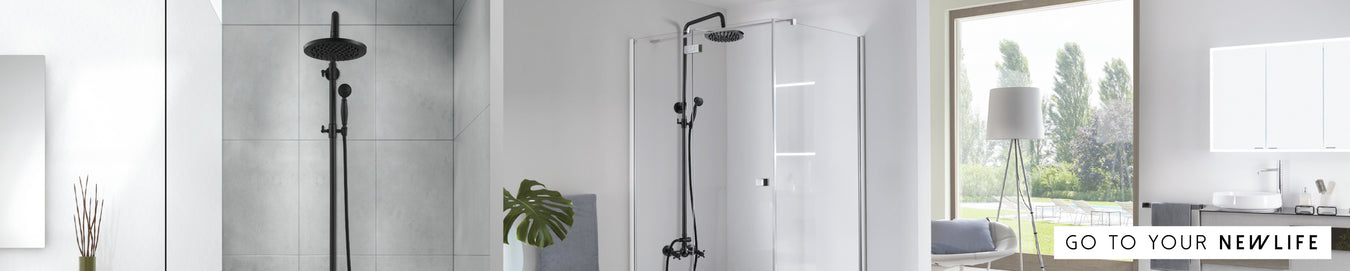 Exposed Shower System