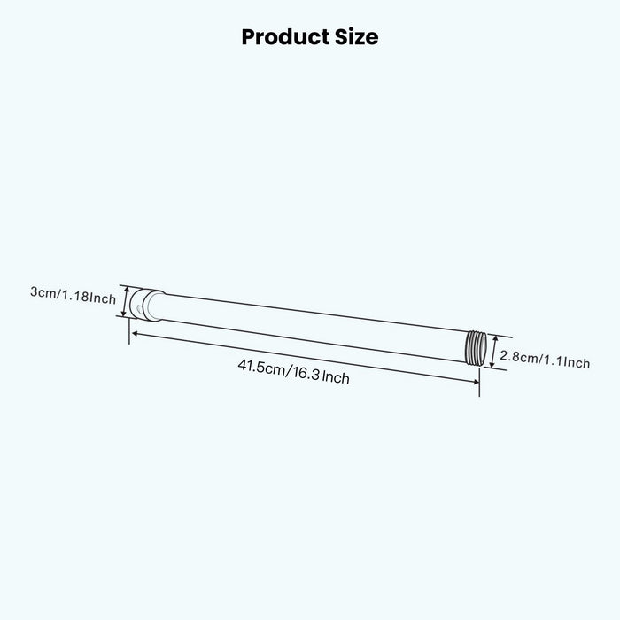 Extension Tube Shower Faucet Kit Bar for Shower System Bar Commercial