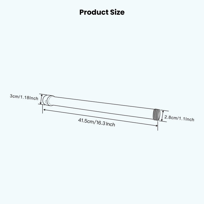 Extension Tube Shower Faucet Kit Bar for Shower System Bar Commercial