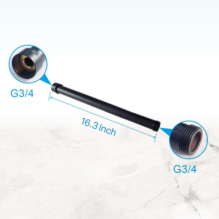 Extension Tube Shower Faucet Kit Bar for Shower System Bar Commercial