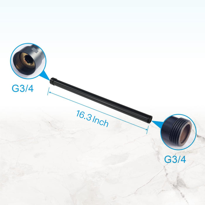Extension Tube Shower Faucet Kit Bar for Shower System Bar Commercial