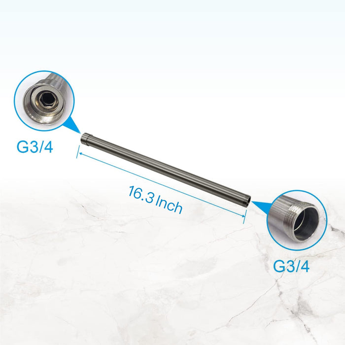 Extension Tube Shower Faucet Kit Bar for Shower System Bar Commercial