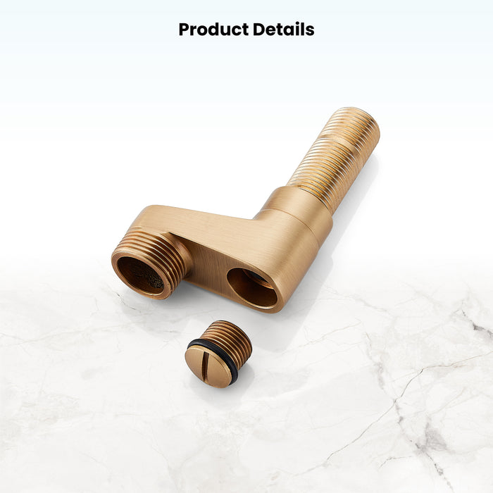 3-3/8 Inch Clawfoot Tub Adapter 2.17 Inch Extended Thread Adjustable Swing Arms Commercial Utility Eccentric Screw Plus Size 1 Pair