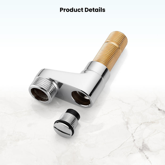 3-3/8 Inch Clawfoot Tub Adapter 2.17 Inch Extended Thread Adjustable Swing Arms Commercial Utility Eccentric Screw Plus Size 1 Pair