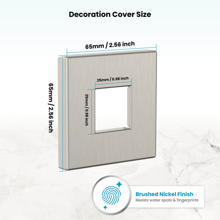 Gotonovo Square Shower Arm Cover Plate