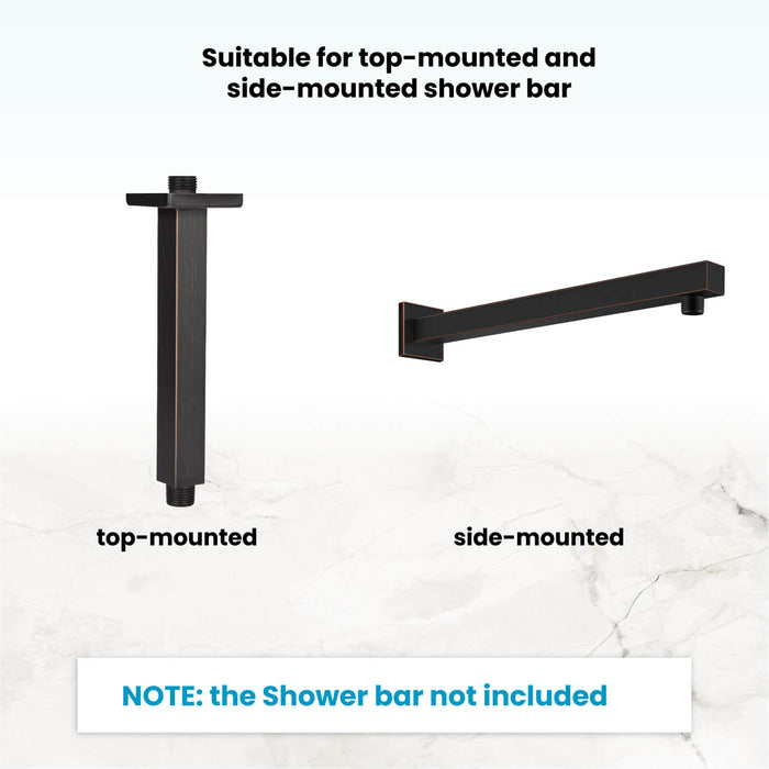 Gotonovo Square Shower Arm Cover Plate