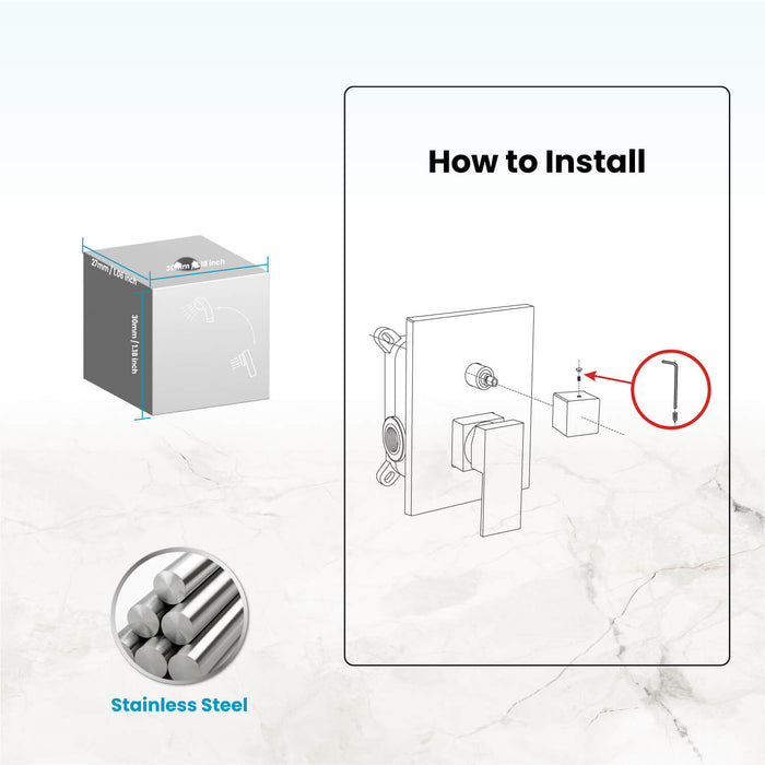 Gotonovo Diverter Switch Knob,Multiple Styles