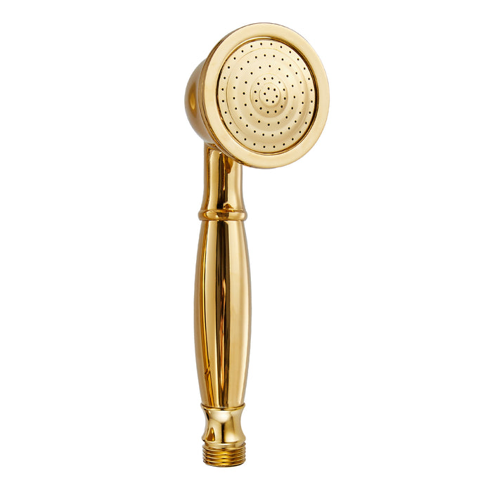gotonovo Handheld Shower Head Showerhead Handheld Sprayer Shower Wand Removable Shower Head Powerful Shower Heads High Pressure Round