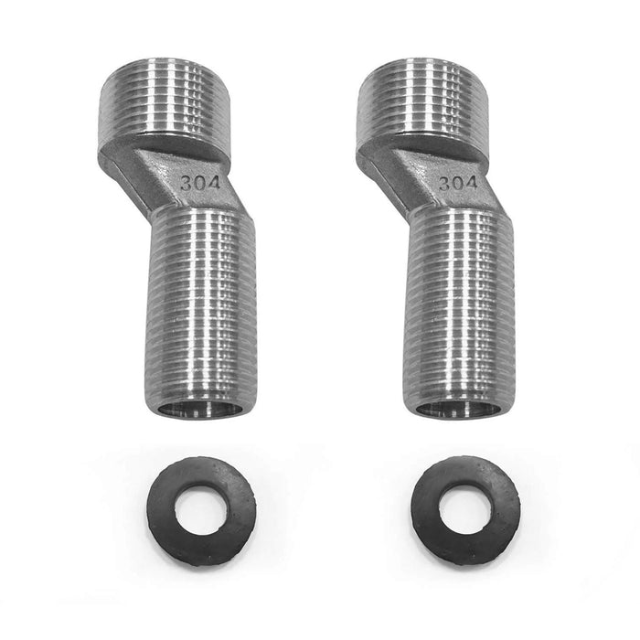 Massief messing buighoekadapter kraanadapter