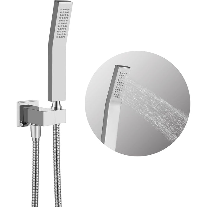 Gotonovo Messing L-stijl Handdouche Hogedruk Enkele Functie Luxe Handdouche 