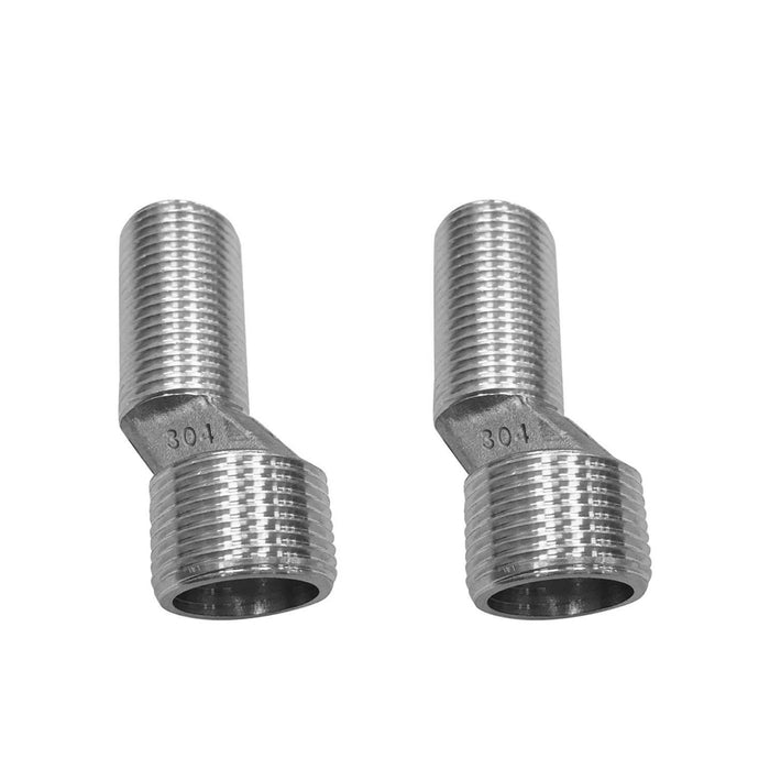 Massief messing buighoekadapter kraanadapter