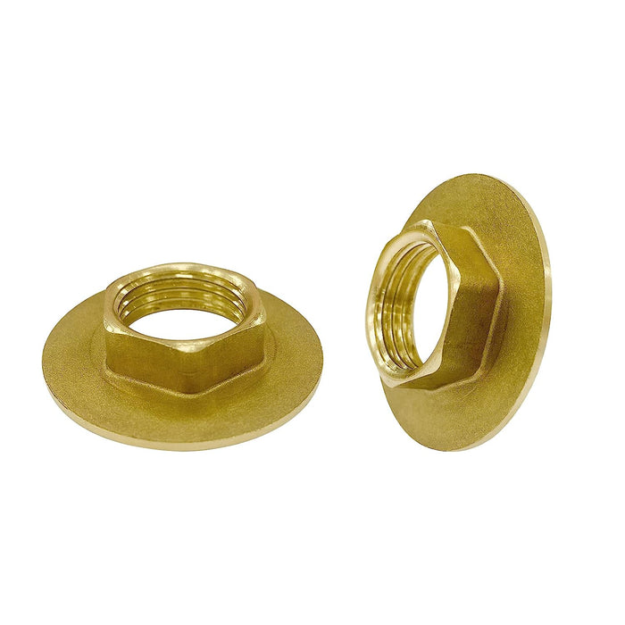 Lock Nuts to Secure Faucet 1/2 Inch Brass for Installation Kit of Faucet Bathroom Pop-Up Locknuts 2 Pack