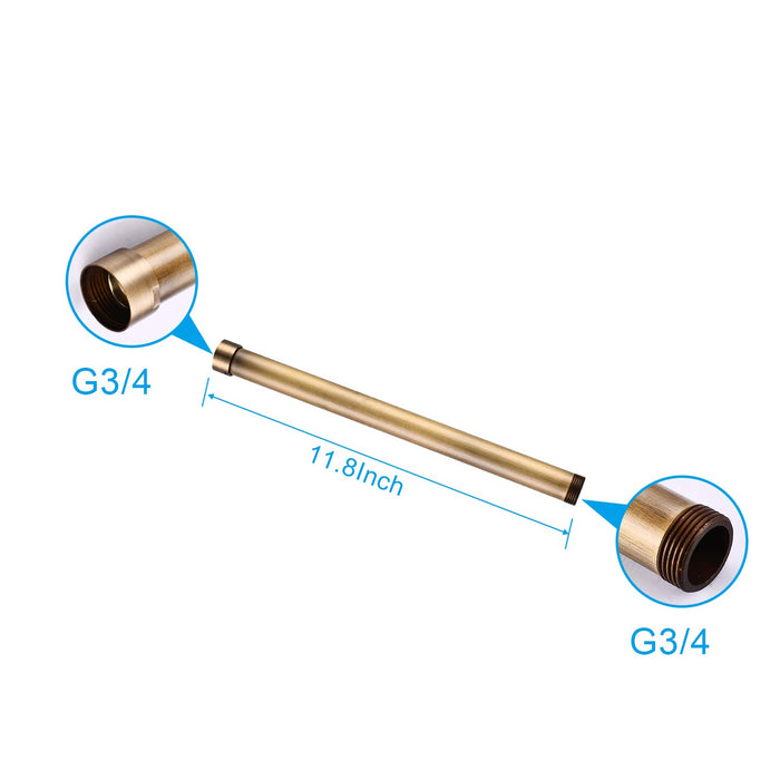 Extension Tube Shower Faucet Kit Bar for Shower System Bar Commercial
