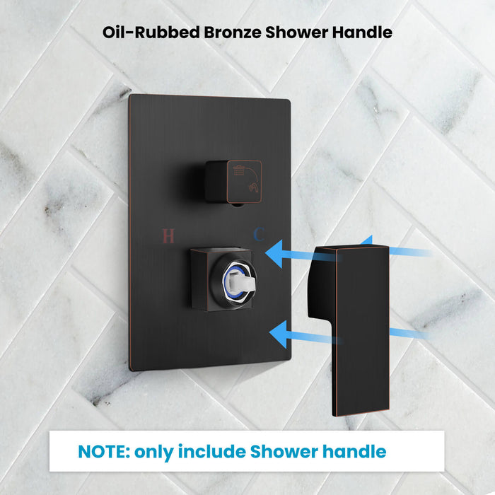 Gotonovo Bathroom Shower Handle Fit For Most Shower Fixture