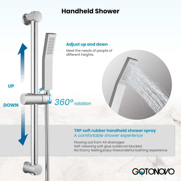 Replacement Shower Head Kits: What IS And IS NOT Included – The Shower Head  Store