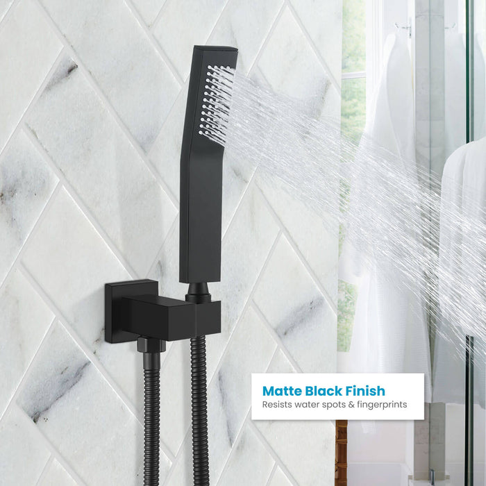 Gotonovo Messing L-stijl Handdouche Hogedruk Enkele Functie Luxe Handdouche 