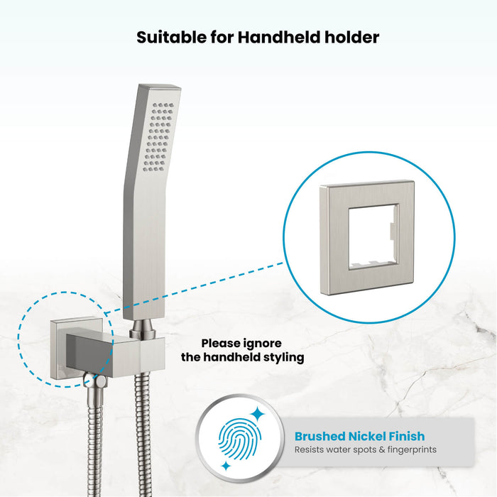 Gotonovo Doucheaccessoires Handbeugel Afdekplaat 