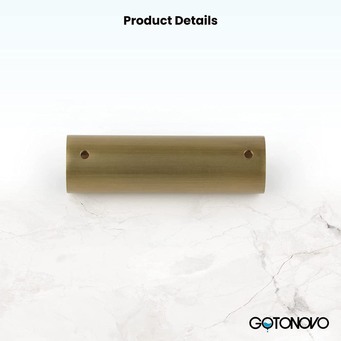 gotonovo Bathroom Shower Faucet Adjustable Rod Fittings Wall Mount Extension Tube Shower Faucet Kit Full Brass Construction